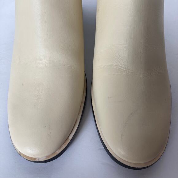 Mercedes Castillo Off White Xandra Chelsea Ankle Boot Size 11 - Picture 8 of 13